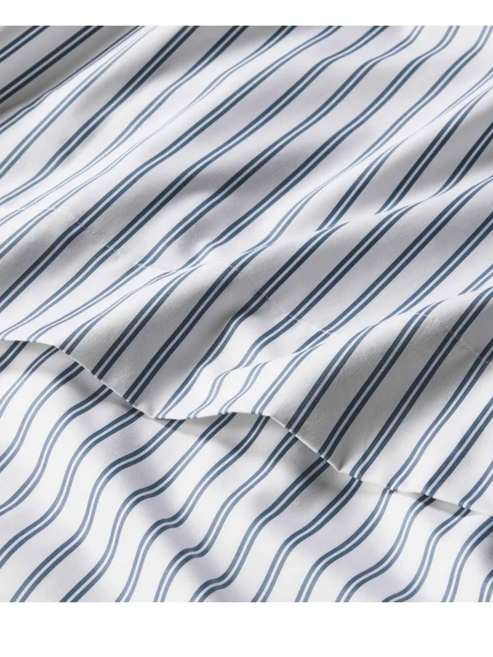 Brooklinen Core Sheet SetStriped Blue and White Full